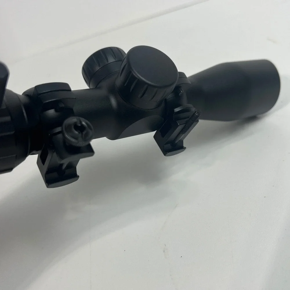 Monstrum 3-9x32 Rifle Scope Adjustable Zoom Black Waterproof Fogproof